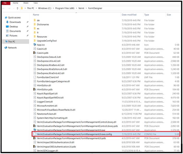 Verint | How to install Form Designer through OKTA