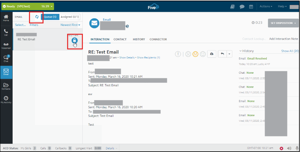 Digital Engagement | Processing Email/Chat Interaction