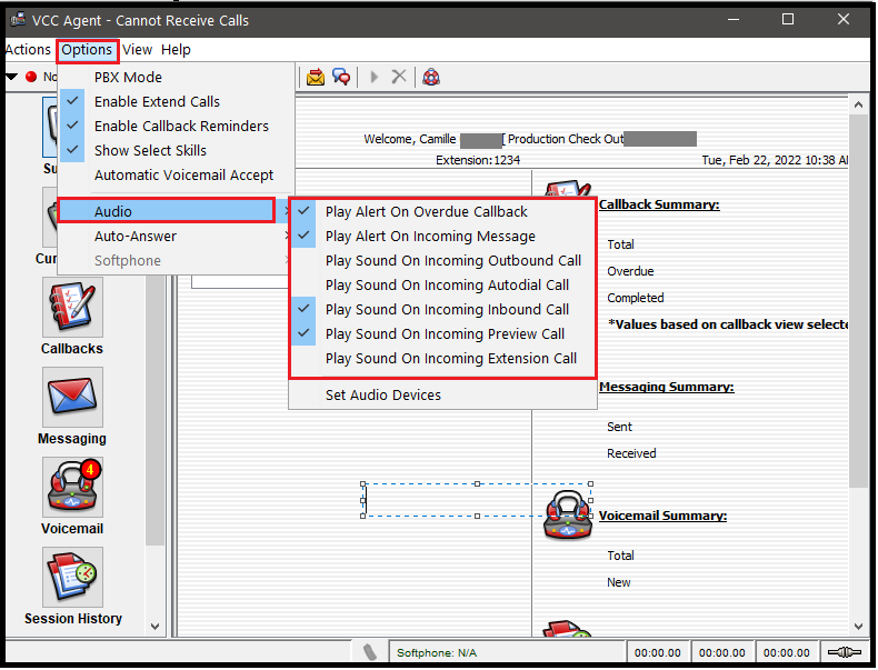 VCC | Configuring Sounds and Alerts in the Agent Application