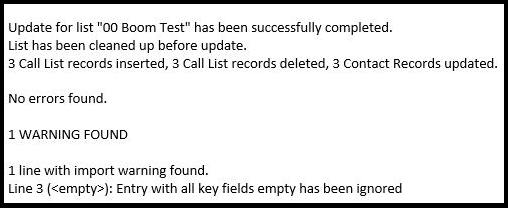Administrator | Getting error during List Upload | Entry with All Key ...