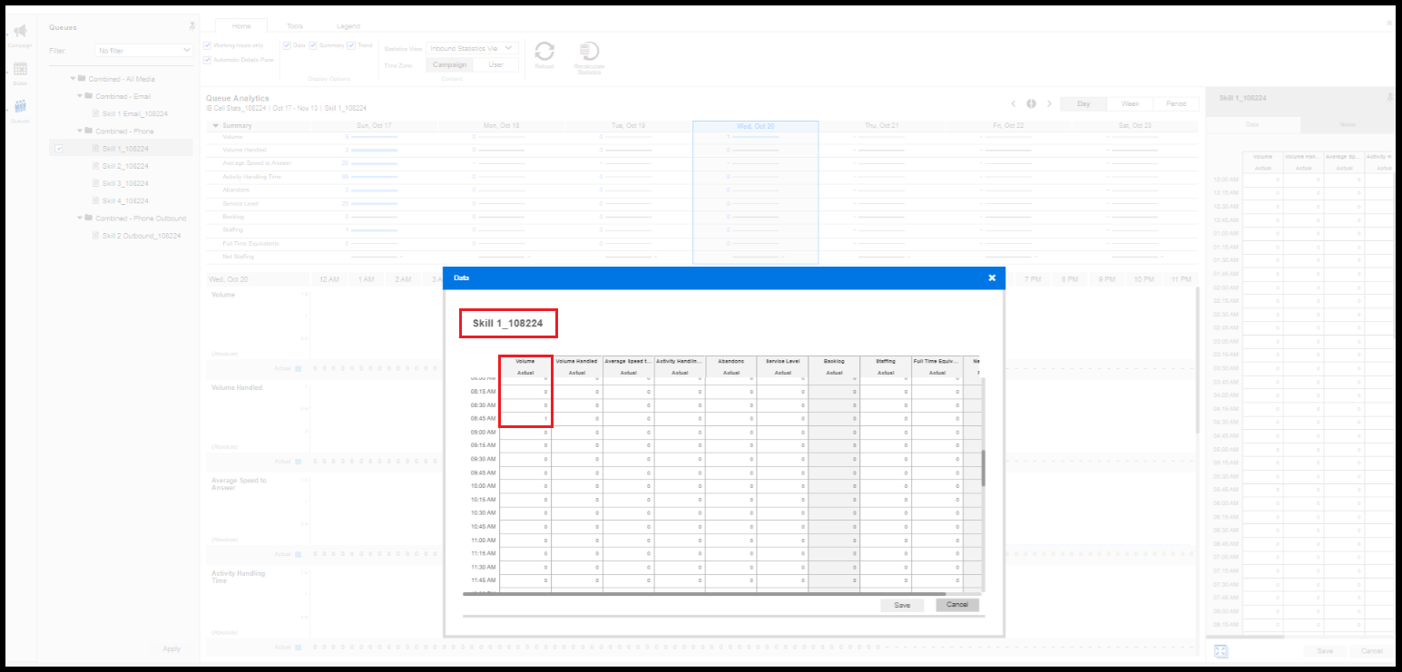 Verint Queue Analytics | How Five9 Call Statistics Show in Verint with ...