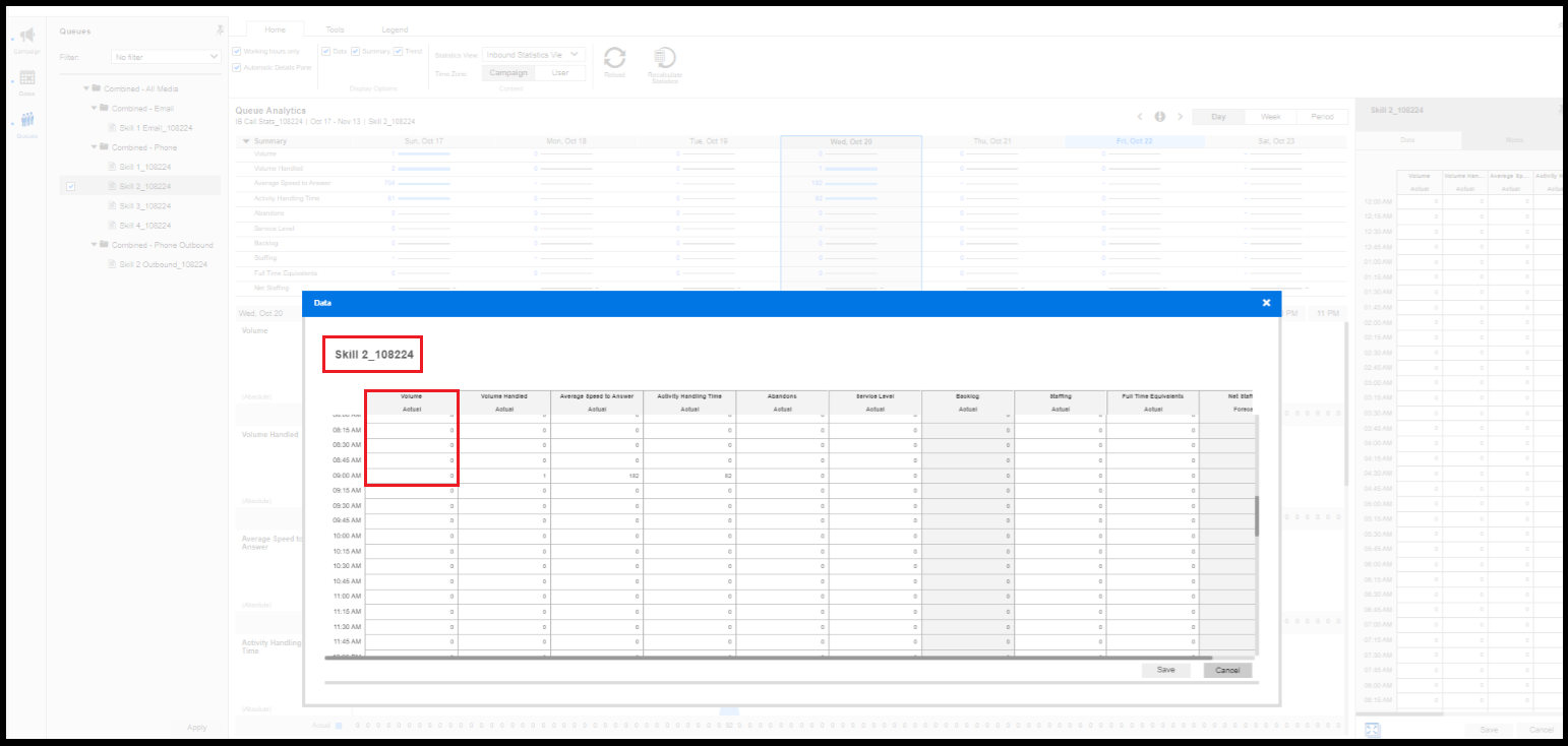 Verint Queue Analytics | How Five9 Call Statistics Show in Verint with ...