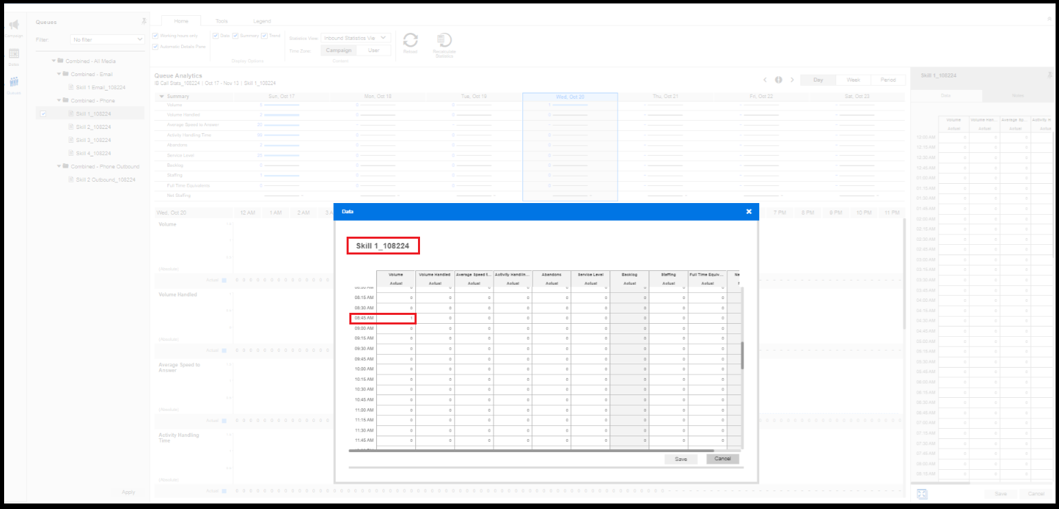 Verint Queue Analytics | How Five9 Call Statistics Show in Verint with ...