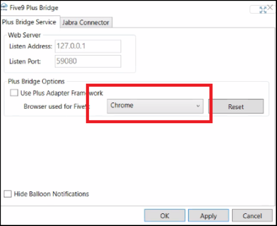 PlusBridge | Troubleshooting Jabra Direct with Five9 PlusBridge