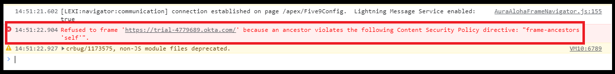 Integrations | Error: "Refused to Connect" in the Adapter When Using ...