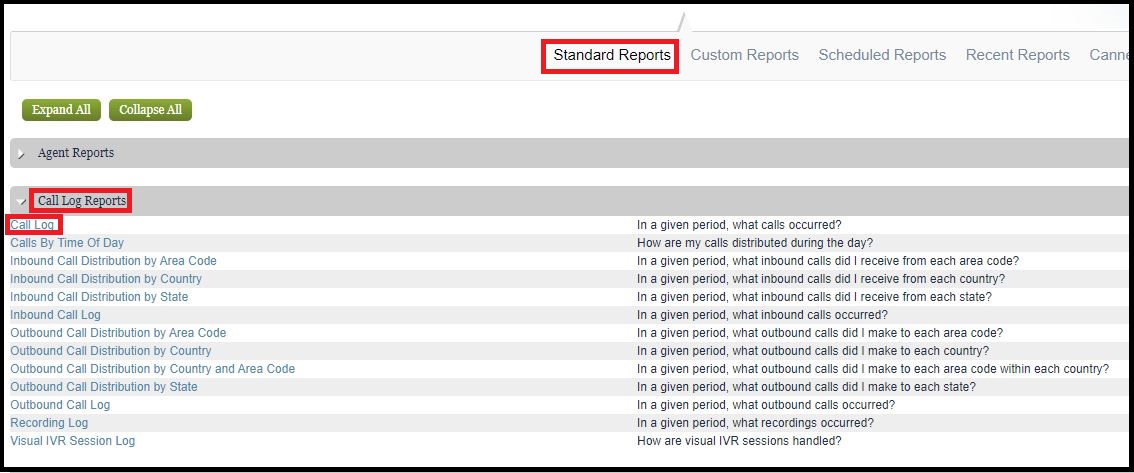 Reporting | Search for all the Calls To and From a Specific Phone Number