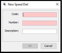 Administrator | Managing Speed Dial Numbers