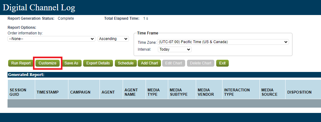 Reporting | Five9 Chat or Email Status in Digital Channel Reports