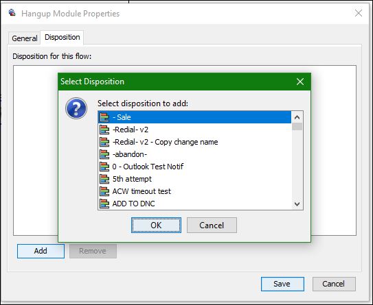 Administrator | Update IVR Hangup Module disposition