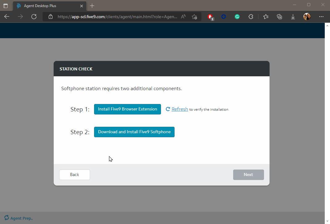 Plus Applications | Error: Softphone station requires additional ...