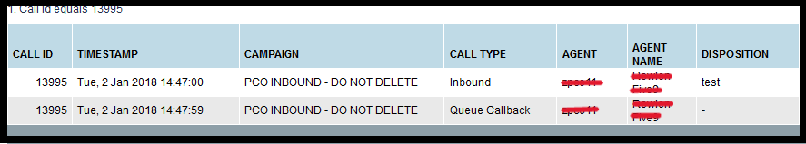 Administrator | Enabling/Disabling Queue Callback