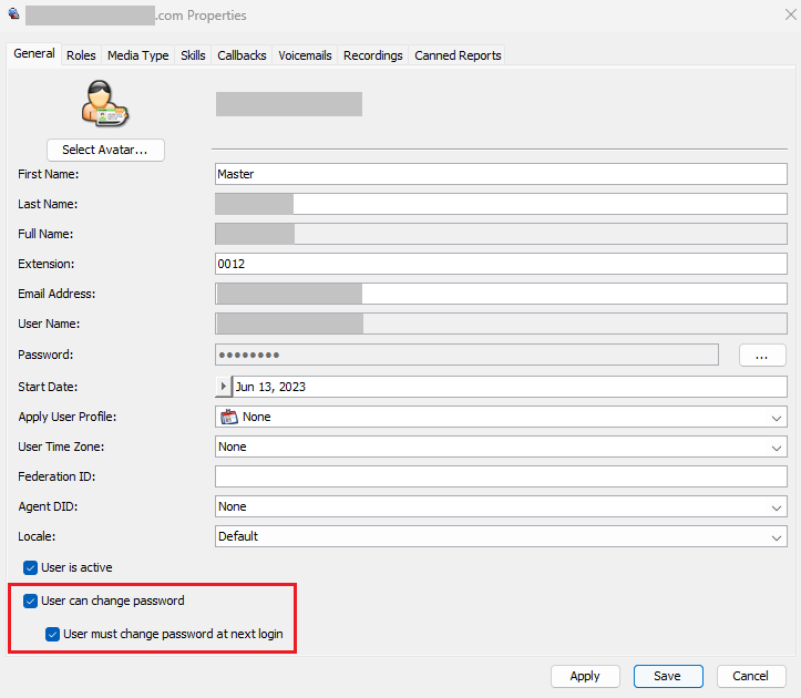 Administrator's Guide for User Password Reset