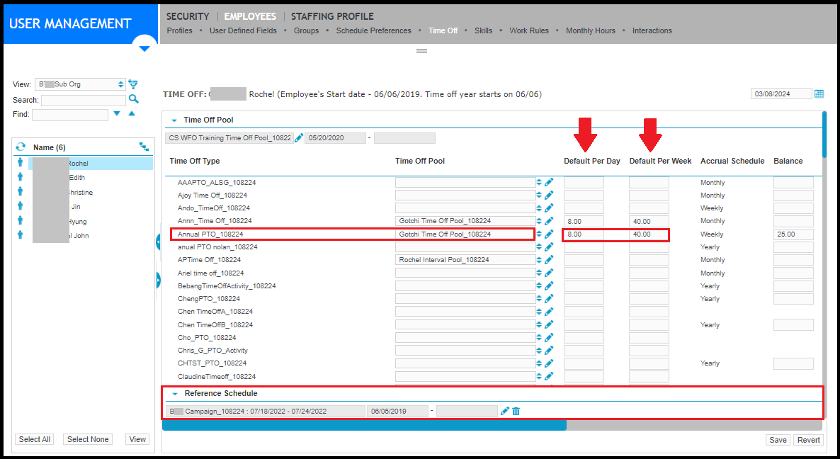Verint | Unable to Submit Time Off Request