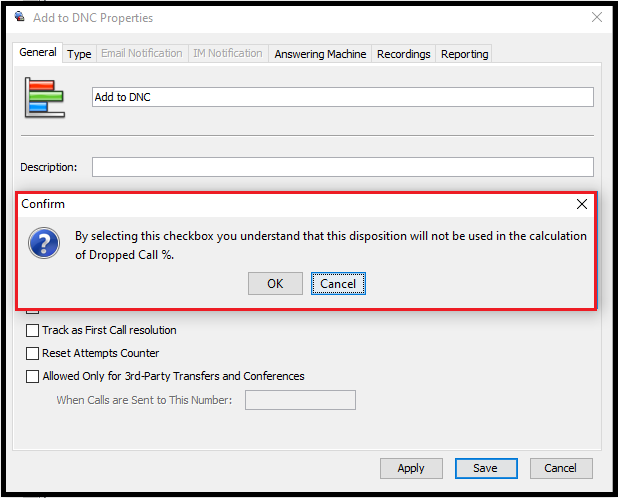 Administrator | Creating Custom Dispositions for No Live Party Calls