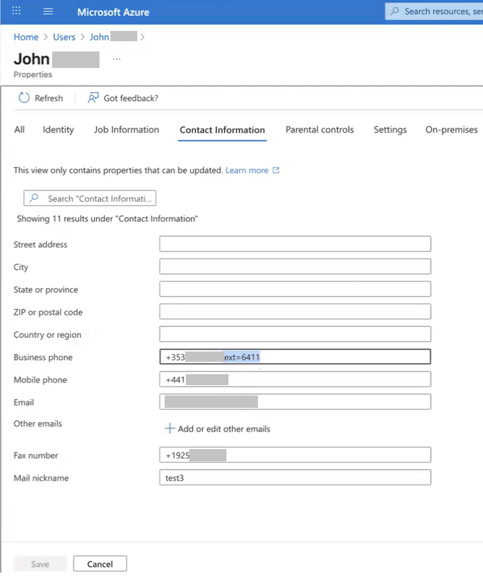 UC Integration | MS Teams | Extension Number Dialing