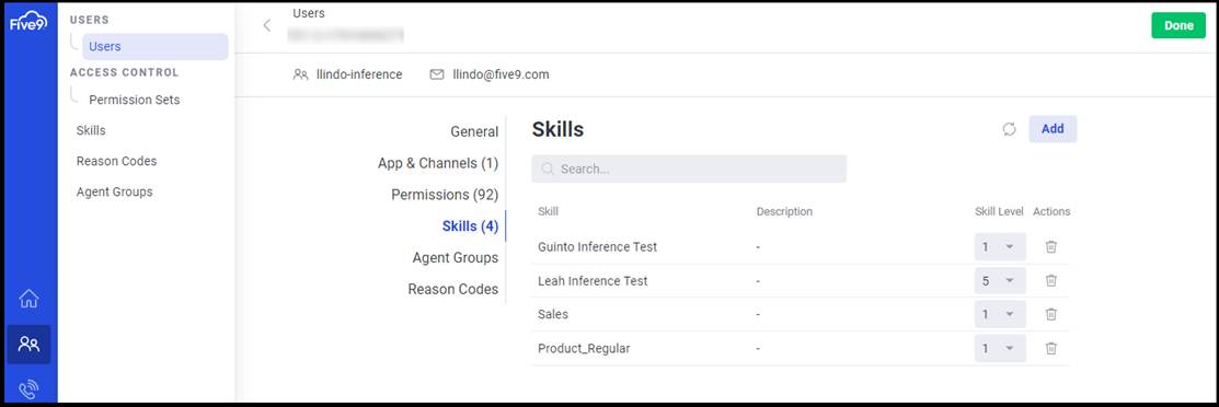 Administrator Console | How to Manage Skills
